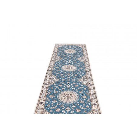 Tappeto Nain 6La Persia blu 90x309