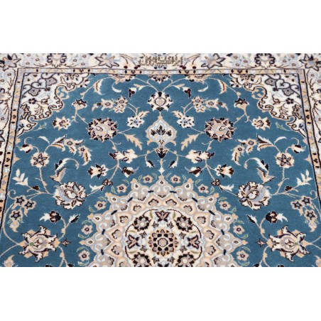 Tappeto Nain 6La Persia blu 90x309