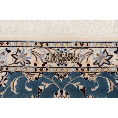 Tappeto Nain 6La Persia blu 90x309