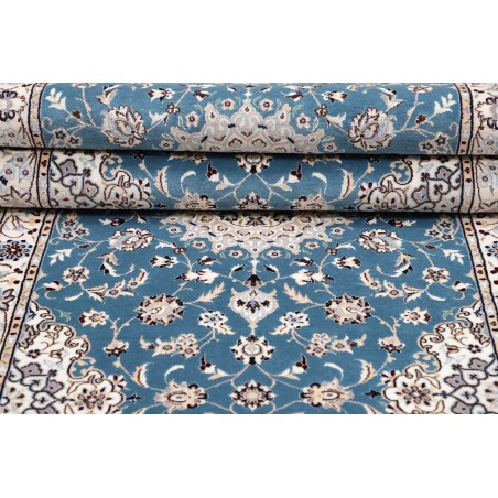 Tappeto Nain 6La Persia blu 90x309