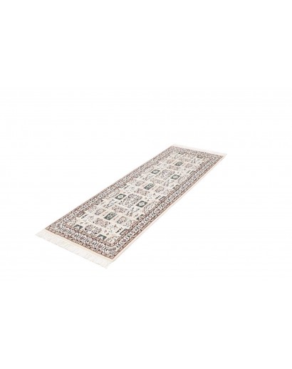 Tappeto Nain 6La Persia bianco grigio 67x190