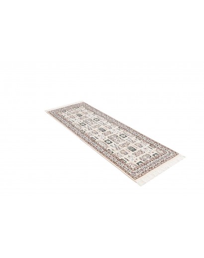 Tappeto Nain 6La Persia bianco grigio 67x190