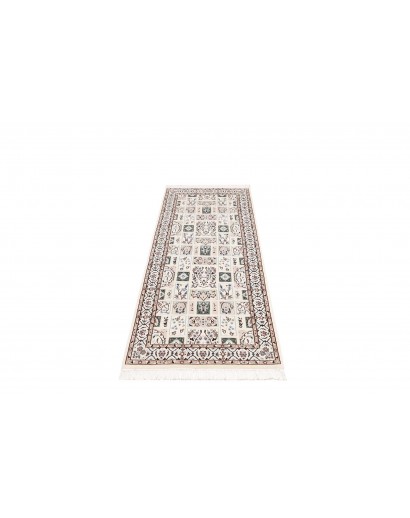 Tappeto Nain 6La Persia bianco grigio 67x190