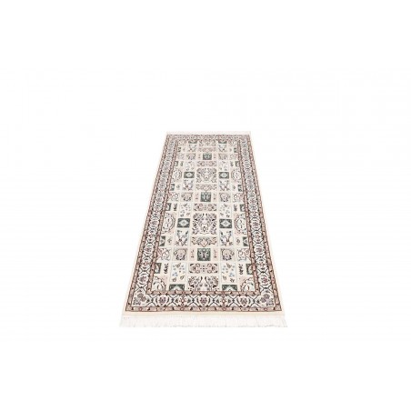 Tappeto Nain 6La Persia bianco grigio 67x190