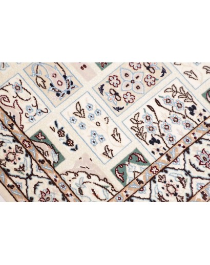 Tappeto Nain 6La Persia bianco grigio 67x190