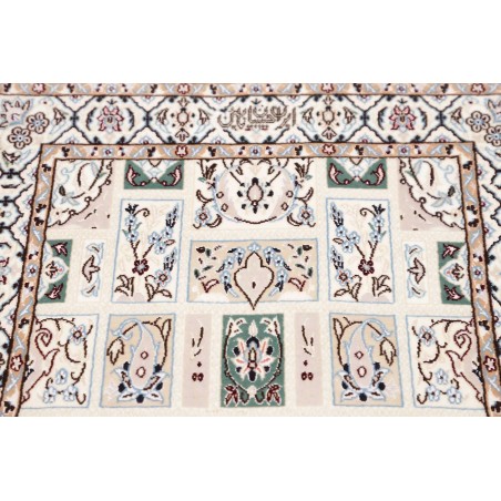 Tappeto Nain 6La Persia bianco grigio 67x190