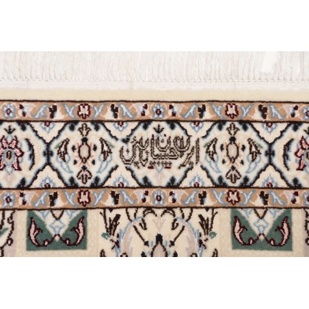 Tappeto Nain 6La Persia bianco grigio 67x190