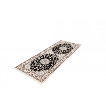 Tappeto Nain 6La Persia beige blu 83x218