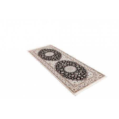 Tappeto Nain 6La Persia beige blu 83x218