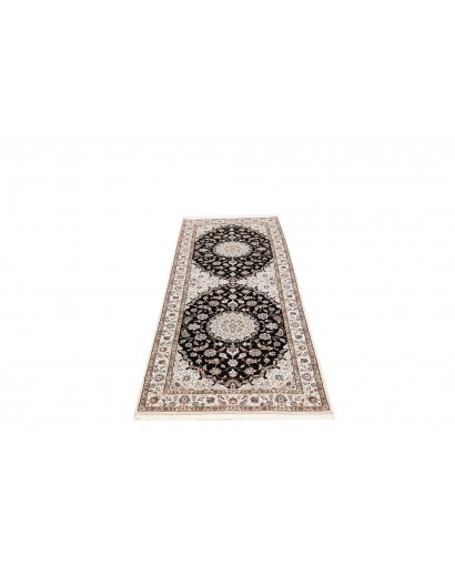 Tappeto Nain 6La Persia beige blu 83x218