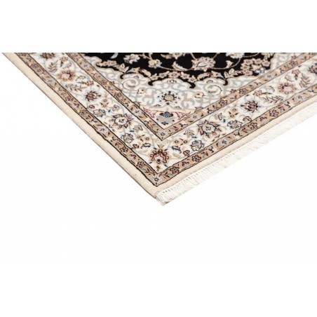 Tappeto Nain 6La Persia beige blu 83x218