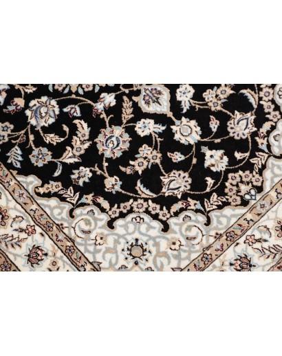 Tappeto Nain 6La Persia beige blu 83x218