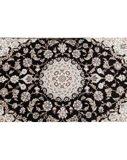 Tappeto Nain 6La Persia beige blu 83x218