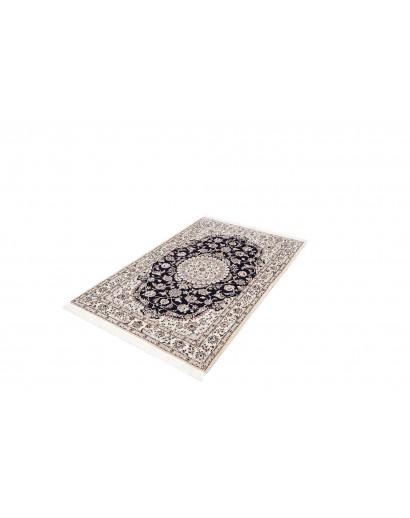 Tappeto Nain 6La Persia bianco grigio 102x155