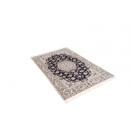 Tappeto Nain 6La Persia bianco grigio 102x155