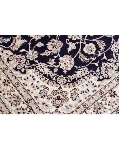 Tappeto Nain 6La Persia bianco grigio 102x155