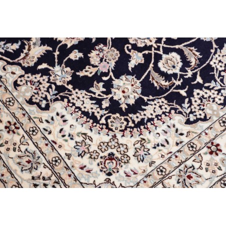 Tappeto Nain 6La Persia bianco grigio 102x155
