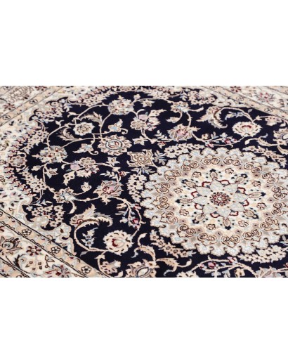 Tappeto Nain 6La Persia bianco grigio 102x155