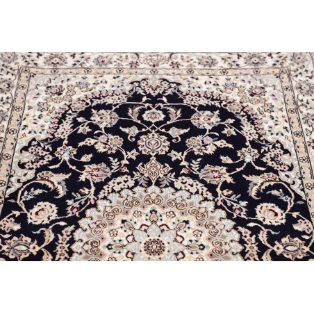 Tappeto Nain 6La Persia bianco grigio 102x155