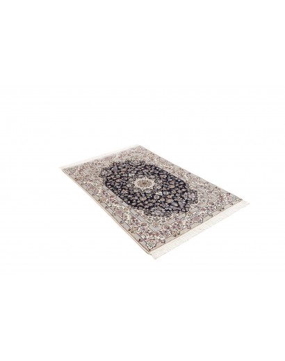 Tappeto Nain 6La Persia bianco grigio 103x155
