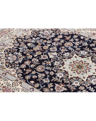 Tappeto Nain 6La Persia bianco grigio 103x155