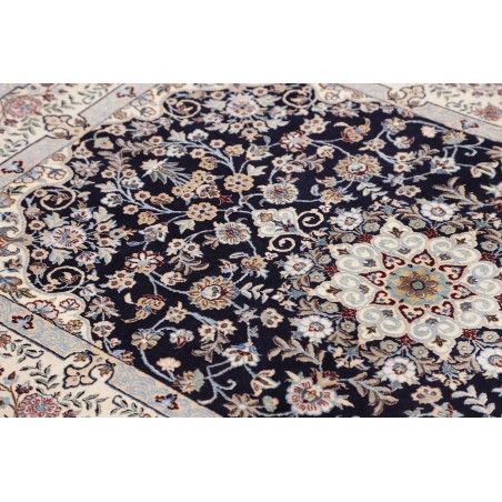 Tappeto Nain 6La Persia bianco grigio 103x155