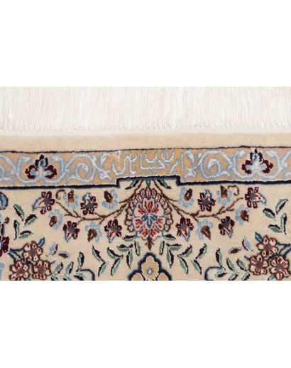 Tappeto Nain 6La Persia bianco grigio 103x155