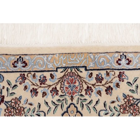 Tappeto Nain 6La Persia bianco grigio 103x155