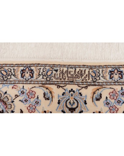 Tappeto Nain 6La Persia bianco blu 160x203