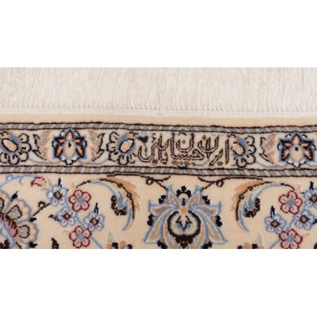 Tappeto Nain 6La Persia bianco blu 160x203