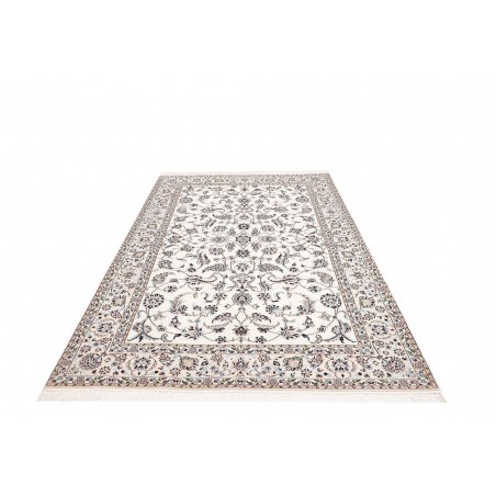 Tappeto Nain 6La Persia bianco grigio 160x255