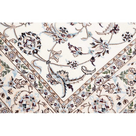 Tappeto Nain 6La Persia bianco grigio 160x255