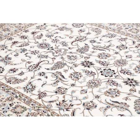 Tappeto Nain 6La Persia bianco grigio 160x255