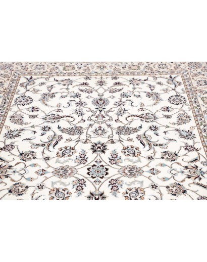 Tappeto Nain 6La Persia bianco grigio 160x255