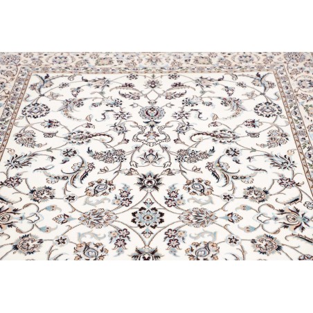 Tappeto Nain 6La Persia bianco grigio 160x255