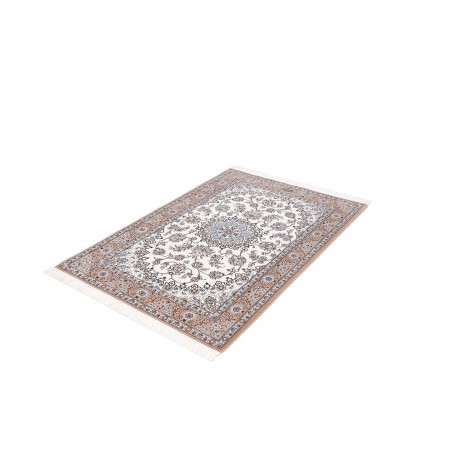 Tappeto Nain 6La Persia bianco grigio 103x150
