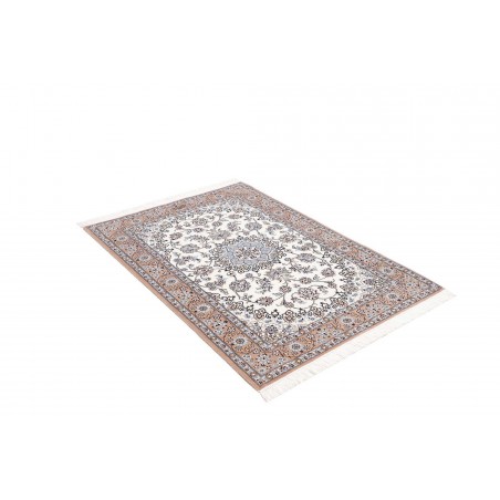 Tappeto Nain 6La Persia bianco grigio 103x150