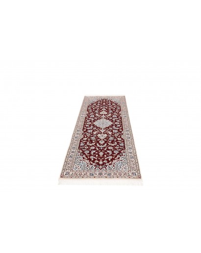 Tappeto Nain 6La Persia bianco grigio 80x210