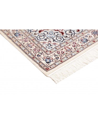 Tappeto Nain 6La Persia bianco grigio 80x210