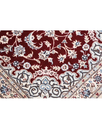 Tappeto Nain 6La Persia bianco grigio 80x210