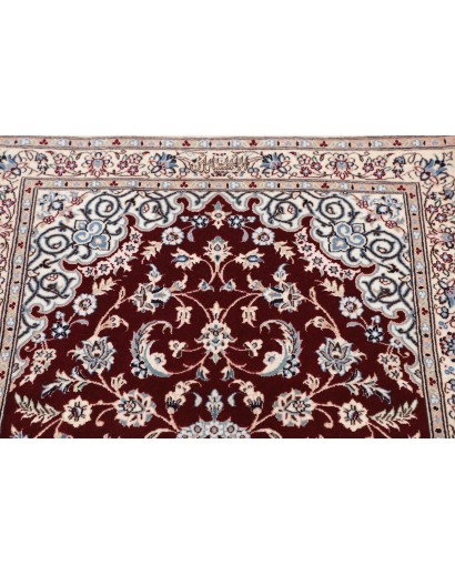 Tappeto Nain 6La Persia bianco grigio 80x210