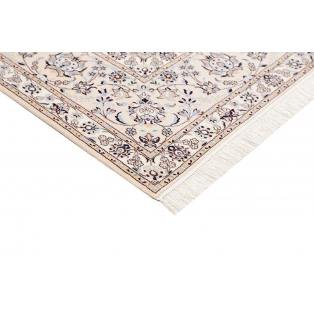 Tappeto Nain 6La Persia bianco blu 207x254
