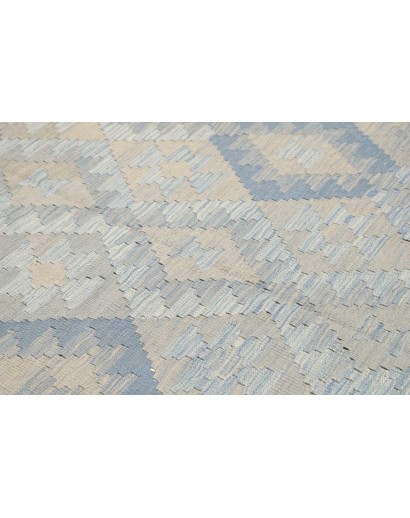 Tappeto Kilim Afghanistan beige azzurro 179x246