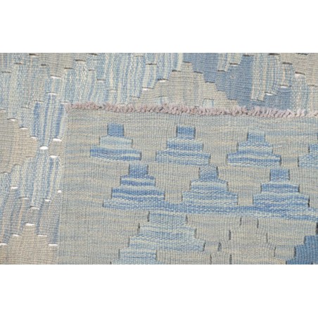 Tappeto Kilim Afghanistan beige azzurro 179x246
