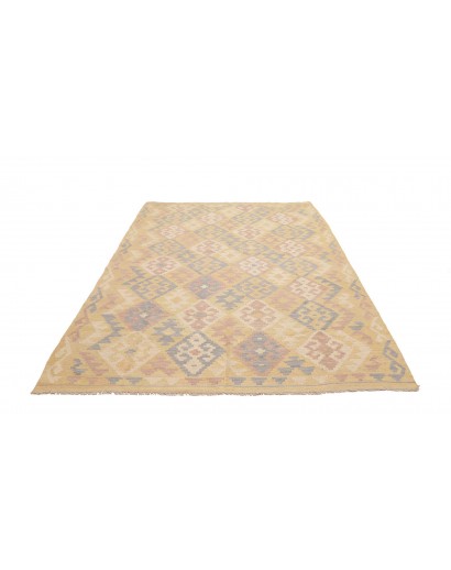 Tappeto Kilim Afghanistan marrone 181x244