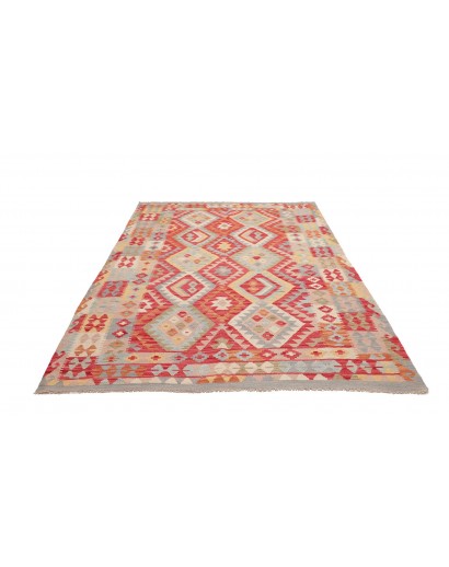Tappeto Kilim Afghanistan marrone 176x244