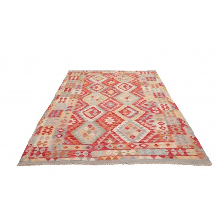 Tappeto Kilim Afghanistan marrone 176x244
