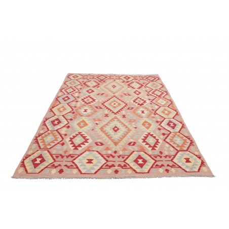Tappeto Kilim Afghanistan marrone 172x241