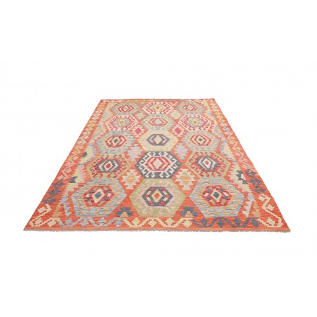 Tappeto Kilim Afghanistan marrone 184x248