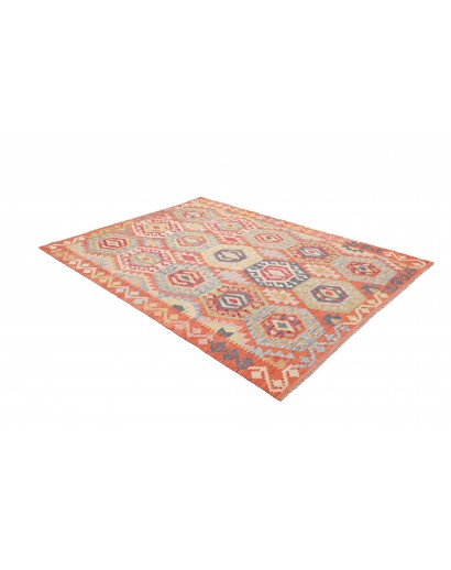 Tappeto Kilim Afghanistan marrone 184x248